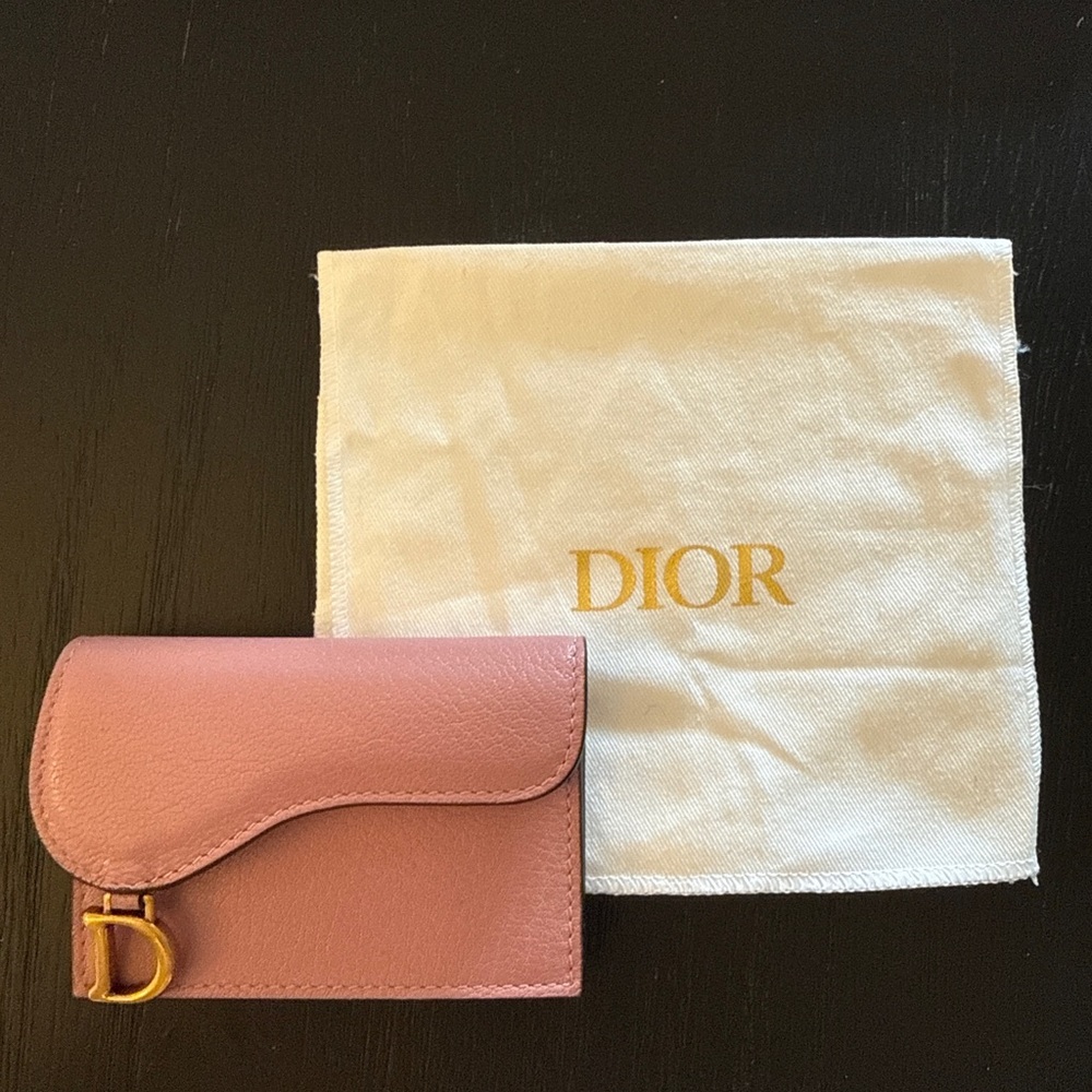 NWT Dior Saddle Wallet/Card Holder - Picture 2 of 5